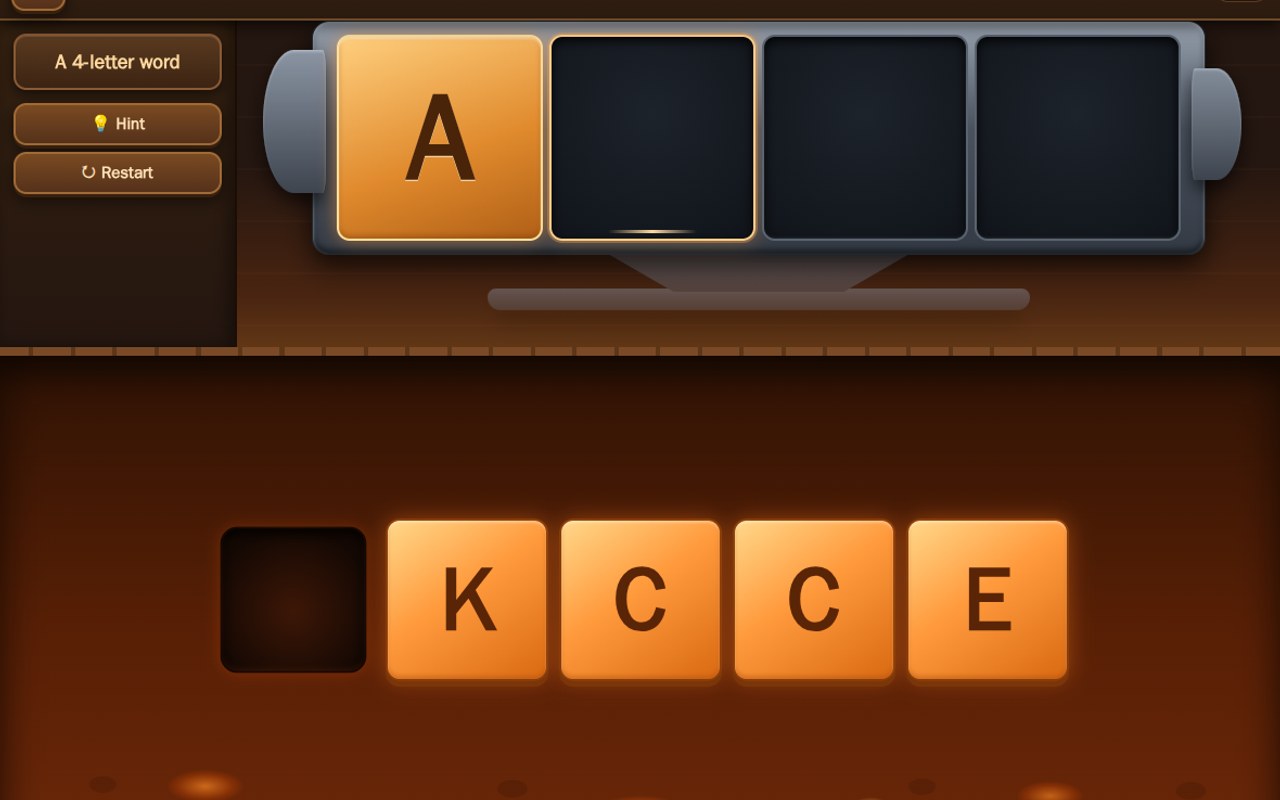 Anagram Forge · Forge the Word