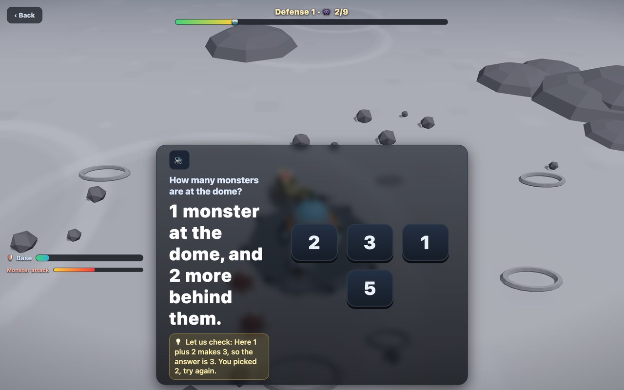 Moon Base · Math Defence