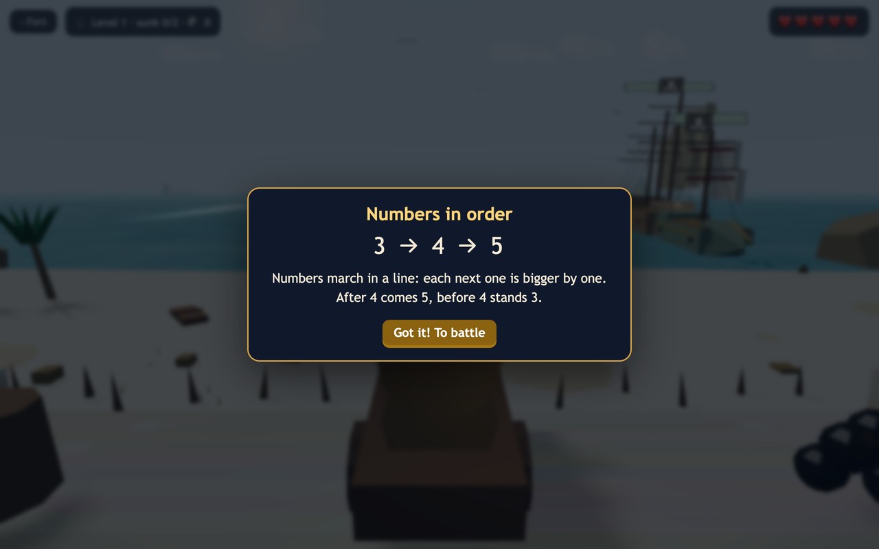 Pirate Fort · Mental Math