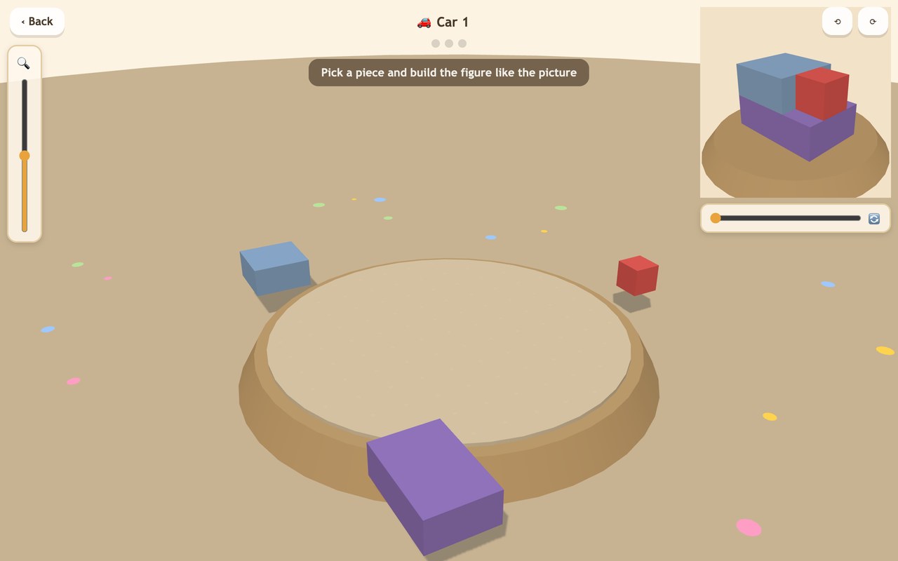 3D Tangram Puzzles
