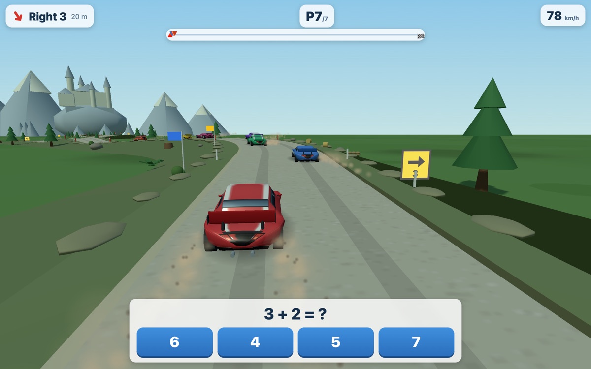 World Rally · Math Racing
